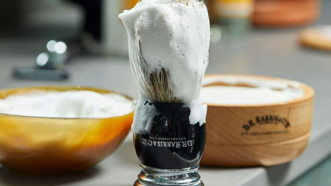 The 5 items necessary for traditional wet shaving