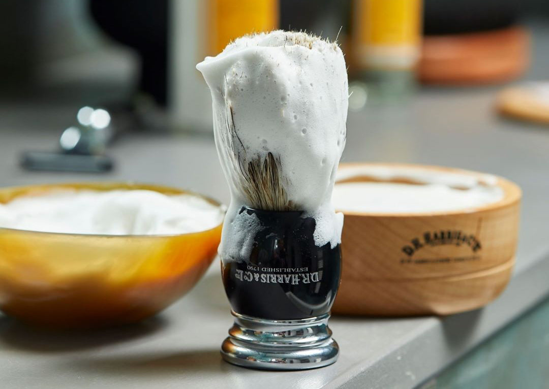 The 5 items necessary for traditional wet shaving