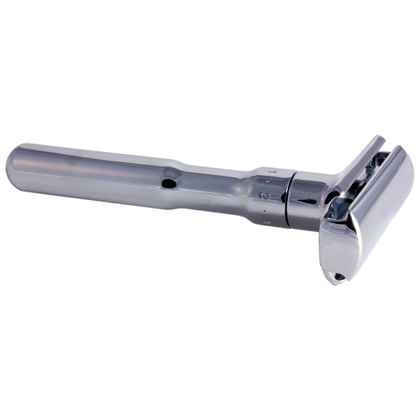 Merkur Futur Adjustable Safety Razor Gift Tin & Blades - Polished-2501