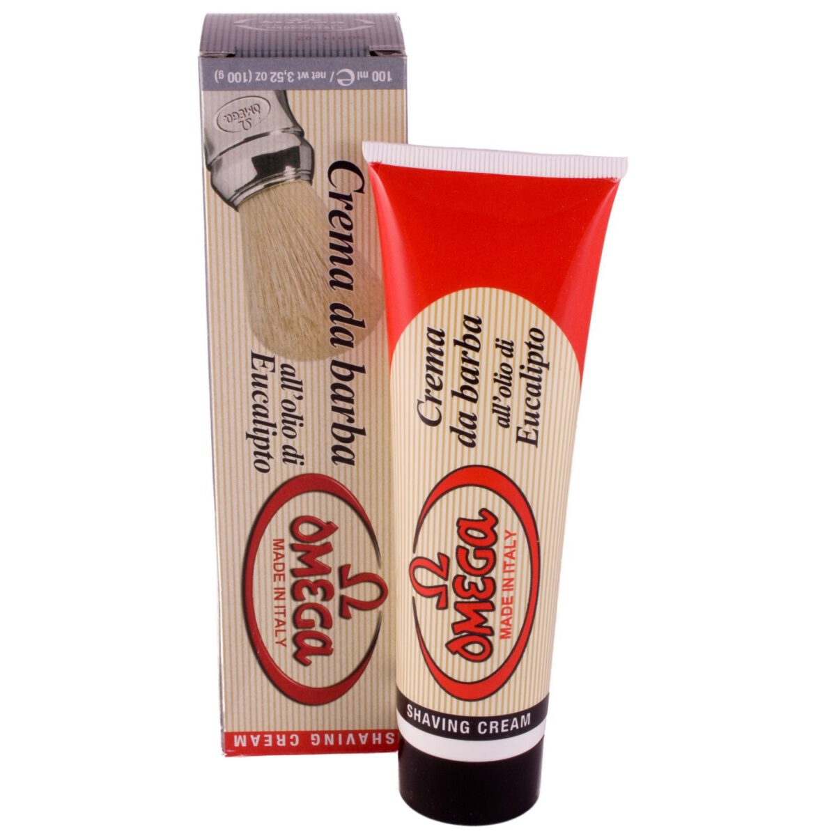 Omega traditional shaving cream