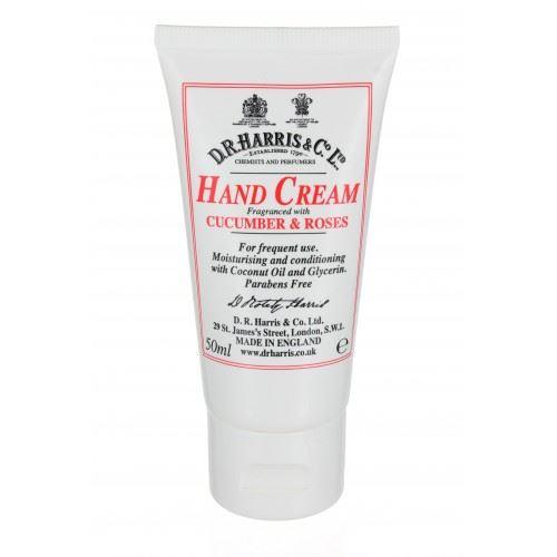D R Harris Cucumber & Roses Hand Cream - 50ml-0