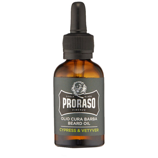 proraso beard oil cypress