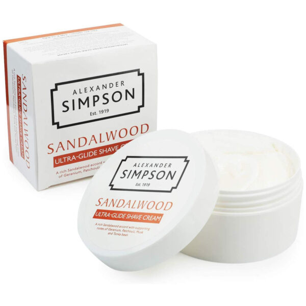 SImpsons luxury shaving cream
